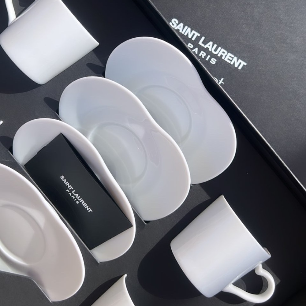 New in the box coffee tea set YSL